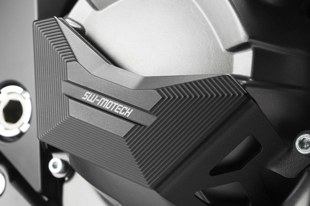 SW-MOTECH Engine Case Guard - Black - Kawasaki - Z800 STP.08.263.10000/B