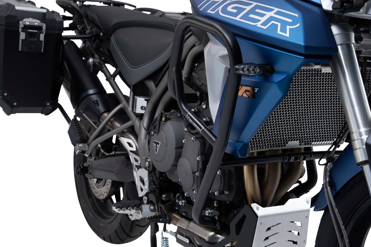 SW-MOTECH Crash Bar - Left/Right - Black - Triumph - Tiger 800 SBL.11.553.10001/B