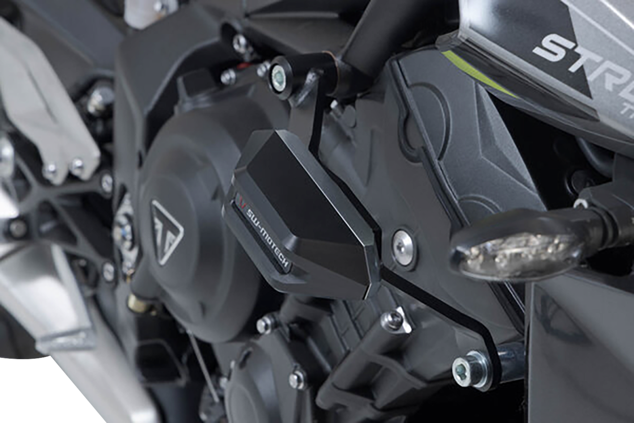 SW-MOTECH Frame Slider Kit - Triumph - Street Trple 675/RX | 765 R/RS/S/Moto2 Edition STP.11.590.10400/B