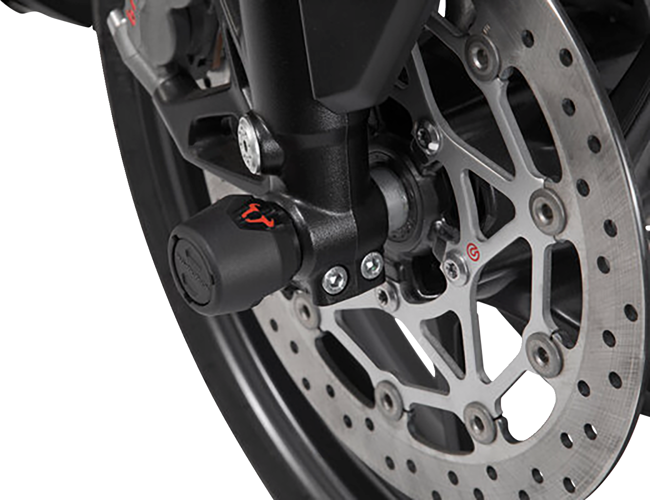 SW-MOTECH Axle Sliders - Front - Set - Suzuki/Yamaha STP.05.176.10101/B