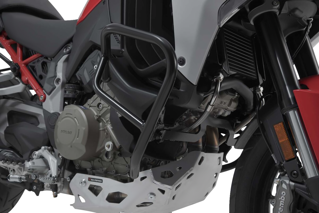 SW-MOTECH Crash Bar - Left/Right - Black - Ducati - Multistrada V4 SBL.22.822.10000/B