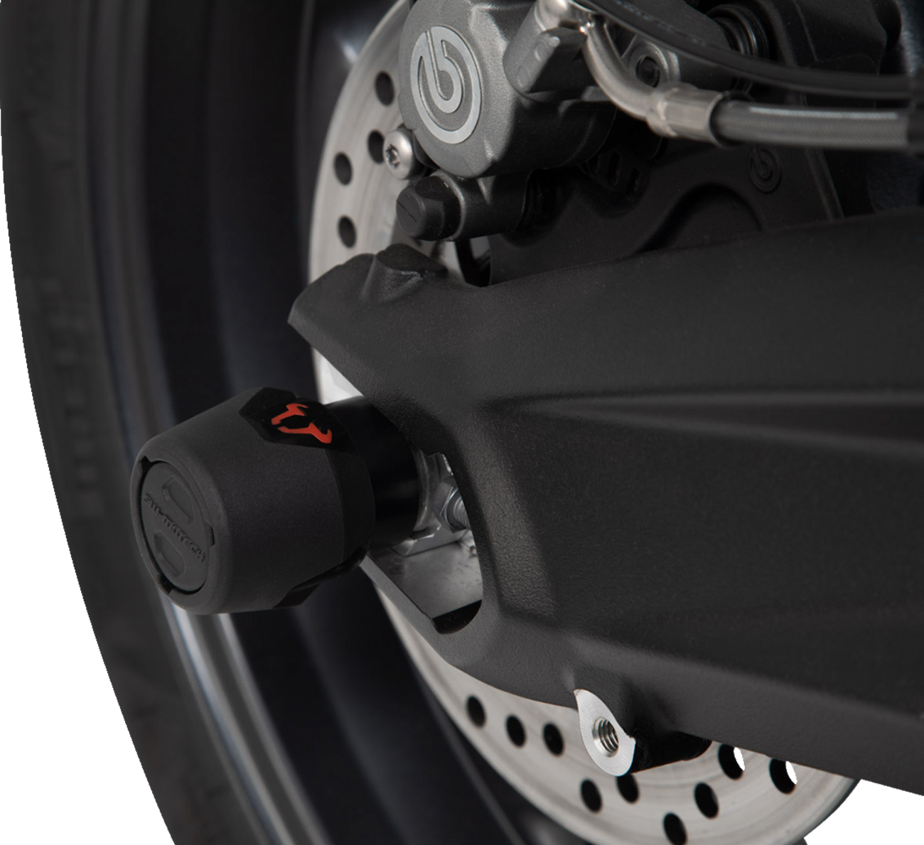 SW-MOTECH Axle Sliders - Rear - Set - BMW/Honda STP.07.176.10901/B