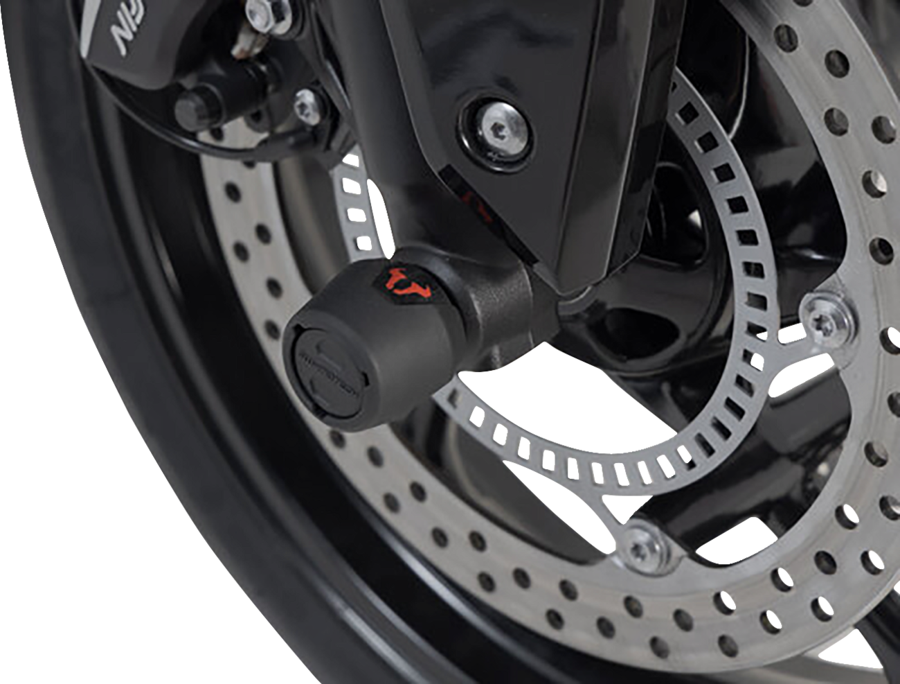SW-MOTECH Axle Sliders - Front - Set - Triumph 660/675/765 STP.11.176.10501/B