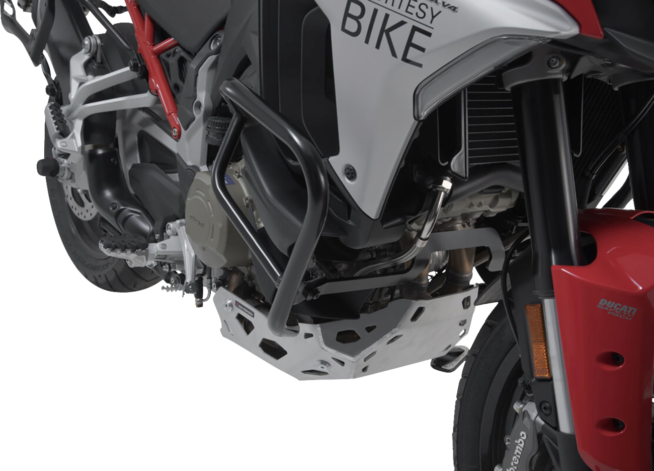 SW-MOTECH Crash Bar - Left/Right - Black - Ducati - Multistrada V4 SBL.22.822.10000/B