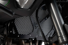 SW-MOTECH Radiator Guard - Black/Silver - Kawasaki KLS.08.922.10000