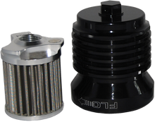 Flo Reusable Steel Oil Filter Hd Black