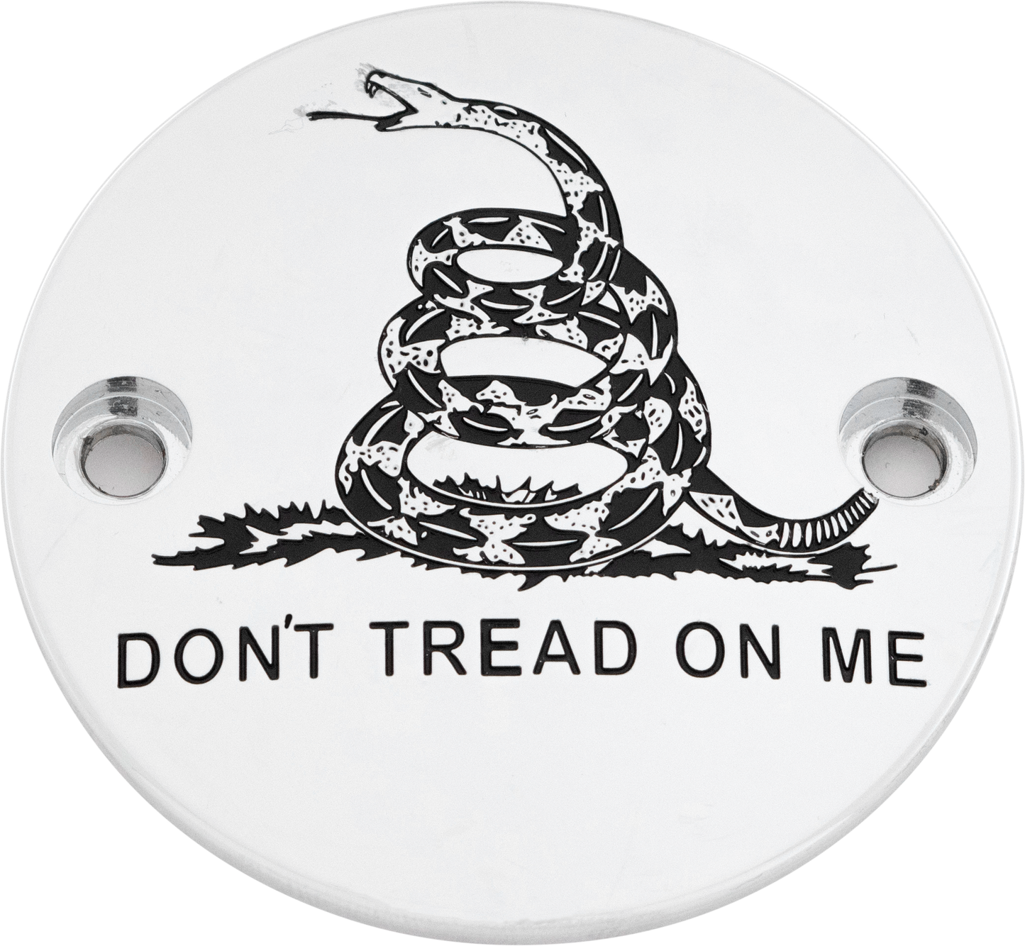 M8 Timer Cover Don't Tread Chrome