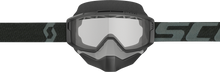 Split Otg Snow Cross Goggle Black W/Clear