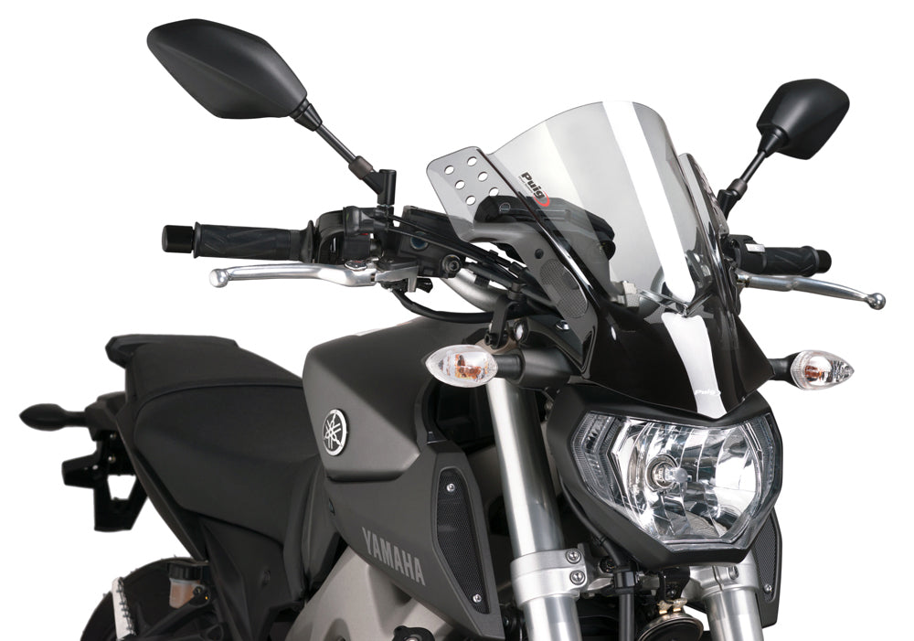 Windscreen Rafale Bar Mount Clear