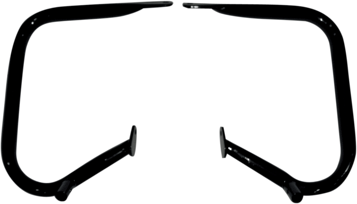DRAG SPECIALTIES Rear Saddlebag Bars - Black - Touring 05060513
