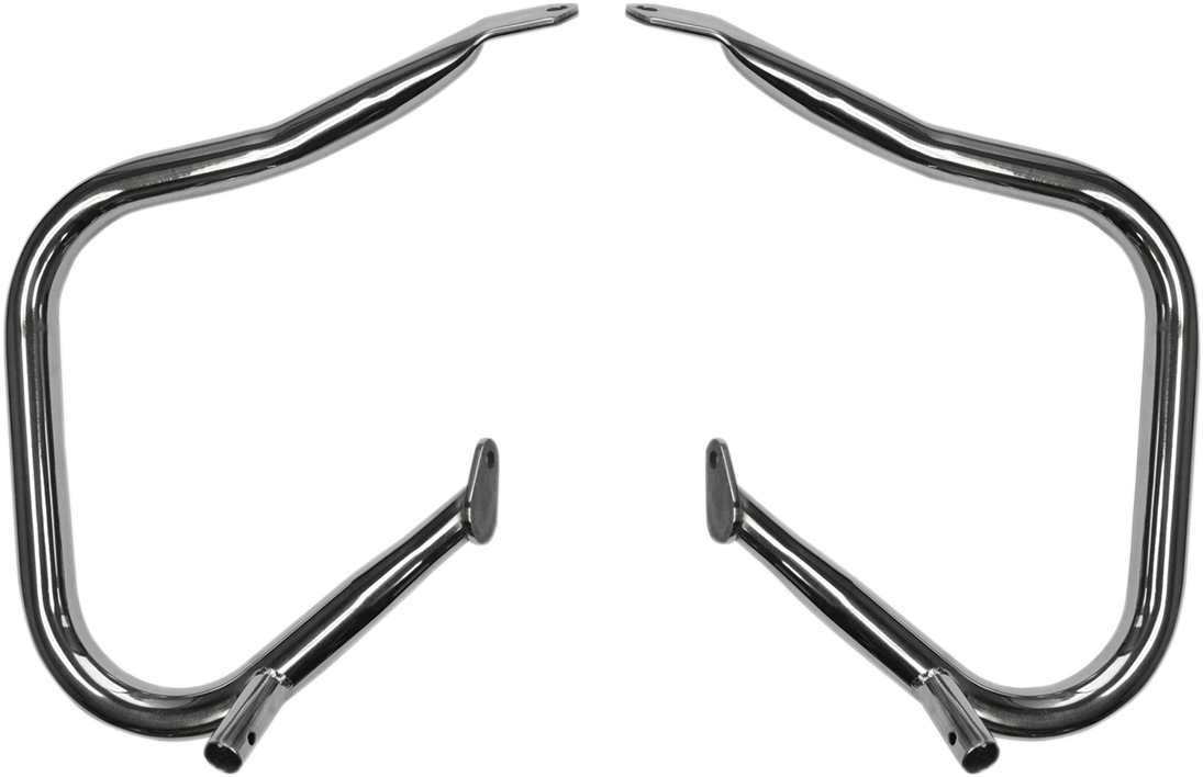 DRAG SPECIALTIES Rear Saddlebag Bars - Chrome - Touring 0506-0789