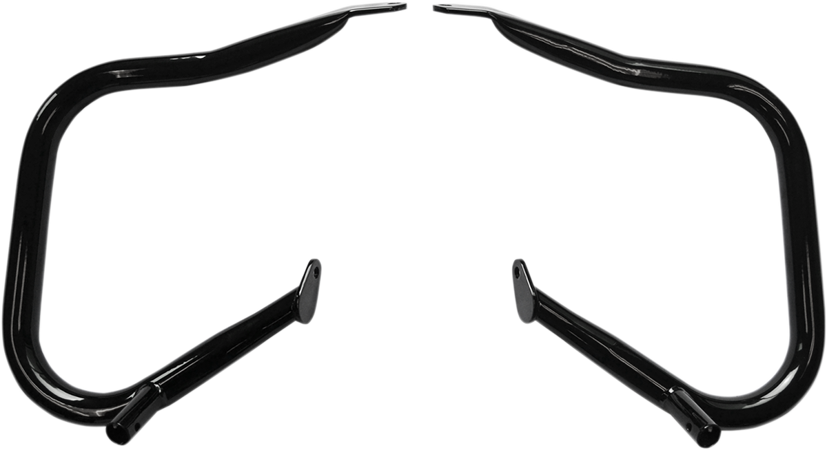 DRAG SPECIALTIES Rear Saddlebag Bars - Black - Touring 0506-0790