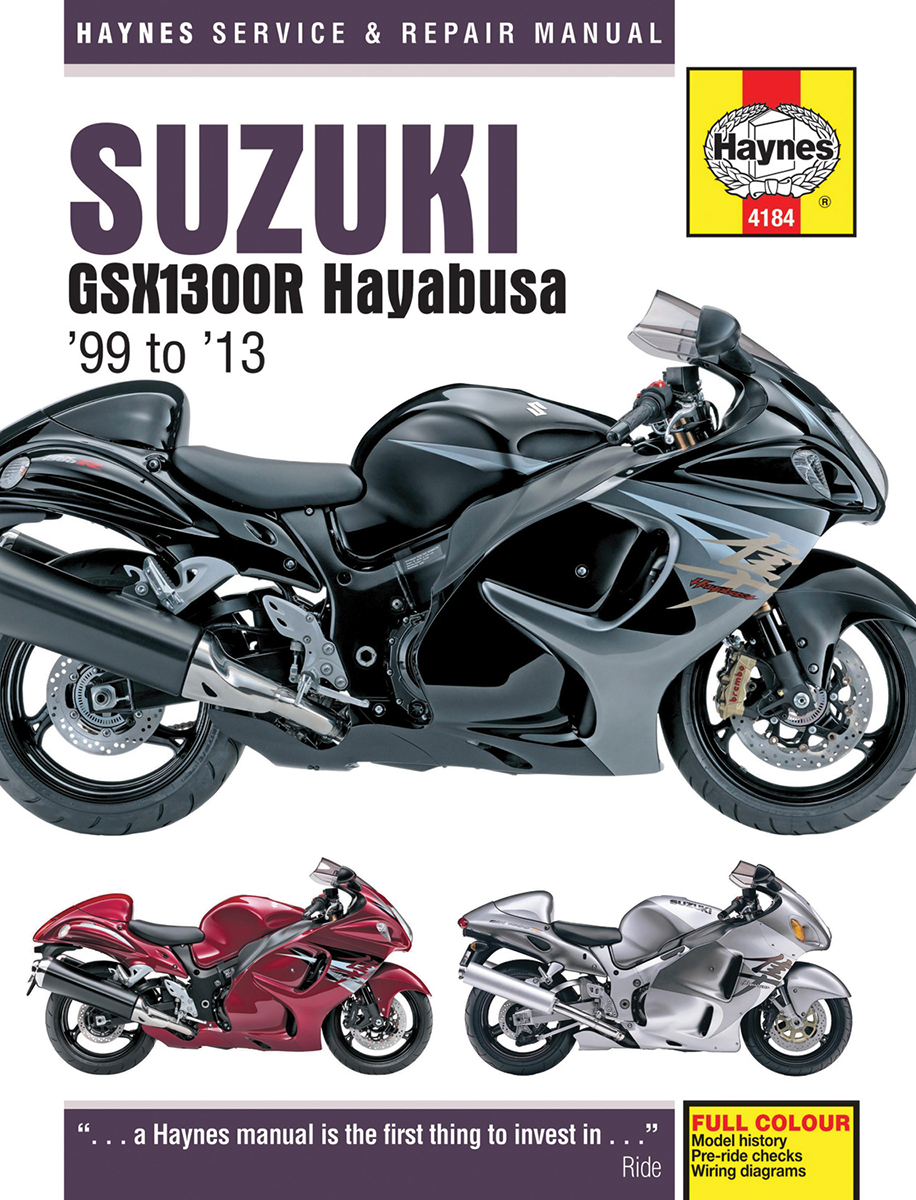 HAYNES Manual - Suzuki - Hayabusa M4184