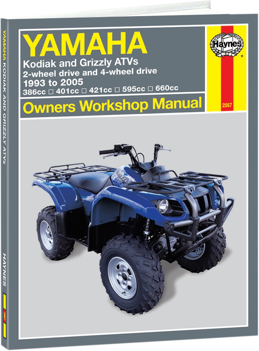 HAYNES Manual - Yamaha - YFM Kodiak / YFM Grizzly M2567