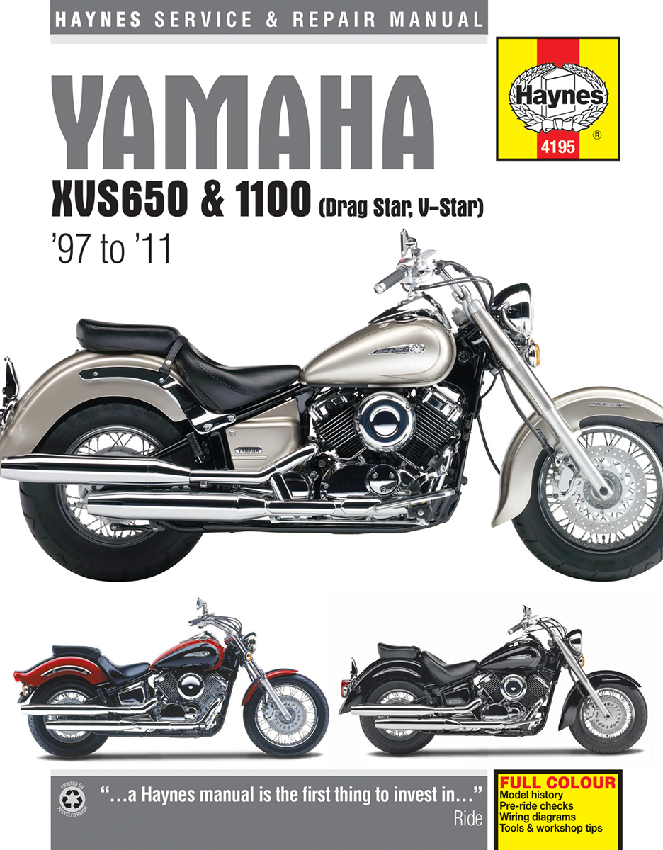 HAYNES Manual - Yamaha - XVS650/1100 M4195