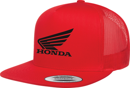 FACTORY EFFEX Honda Alpha Snapback Hat - Red 28-86300