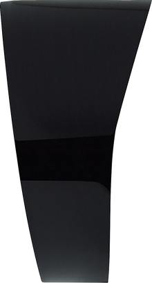HEADWINDS Headlight Bezel - 8" - Mariah - Black 1-7029MZA-8