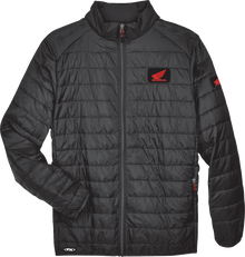 FACTORY EFFEX Honda Puffer Jacket - Black - Large 28-85314