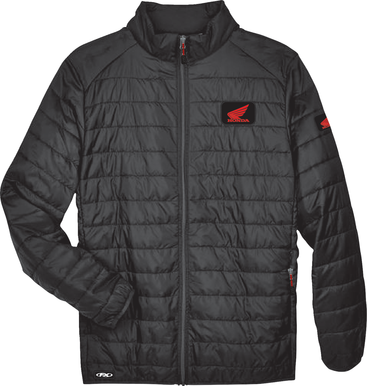 FACTORY EFFEX Honda Puffer Jacket - Black - 2XL 28-85318