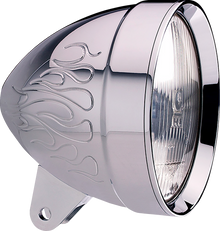 HEADWINDS Headlight Housing - 5-3/4" - Bradley Flame - Chrome 1-5206CA