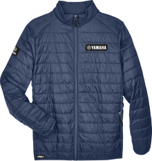 FACTORY EFFEX Yamaha Puffer Jacket - Navy - Medium 28-85212