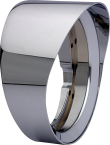 HEADWINDS Headlight Bezel - 10" - Mariah - Chrome 1-7029MCA-10