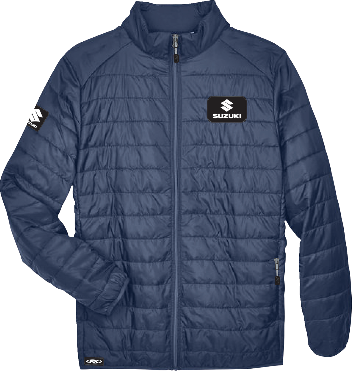 FACTORY EFFEX Suzuki Puffer Jacket - Navy - XL 28-85416