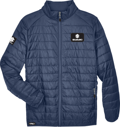 FACTORY EFFEX Suzuki Puffer Jacket - Navy - 2XL 28-85418