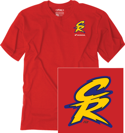 FACTORY EFFEX Honda Retro CR T-Shirt - Red - XL 28-87316