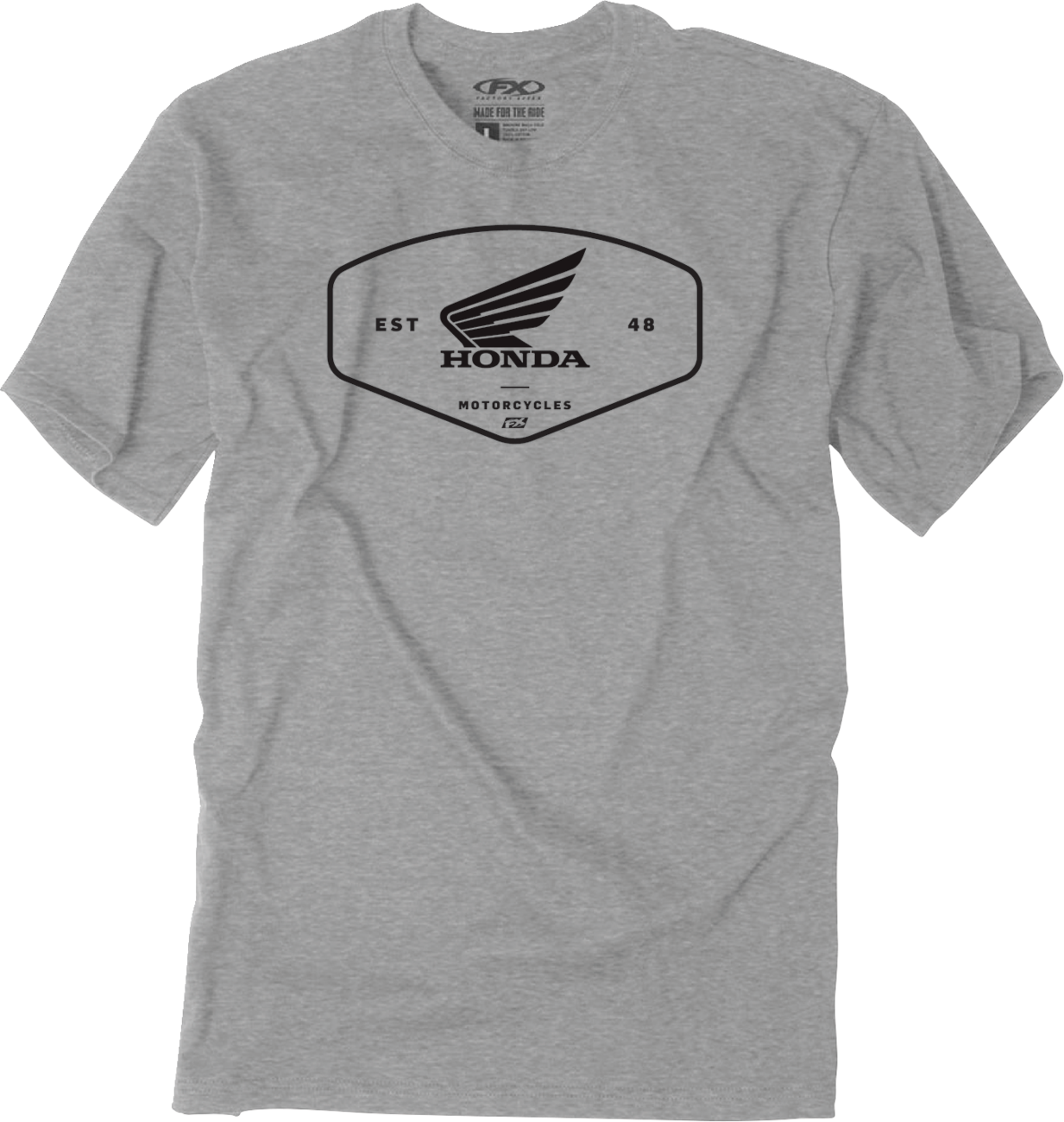 FACTORY EFFEX Honda Origin T-Shirt - Heather Gray - XL 28-87326