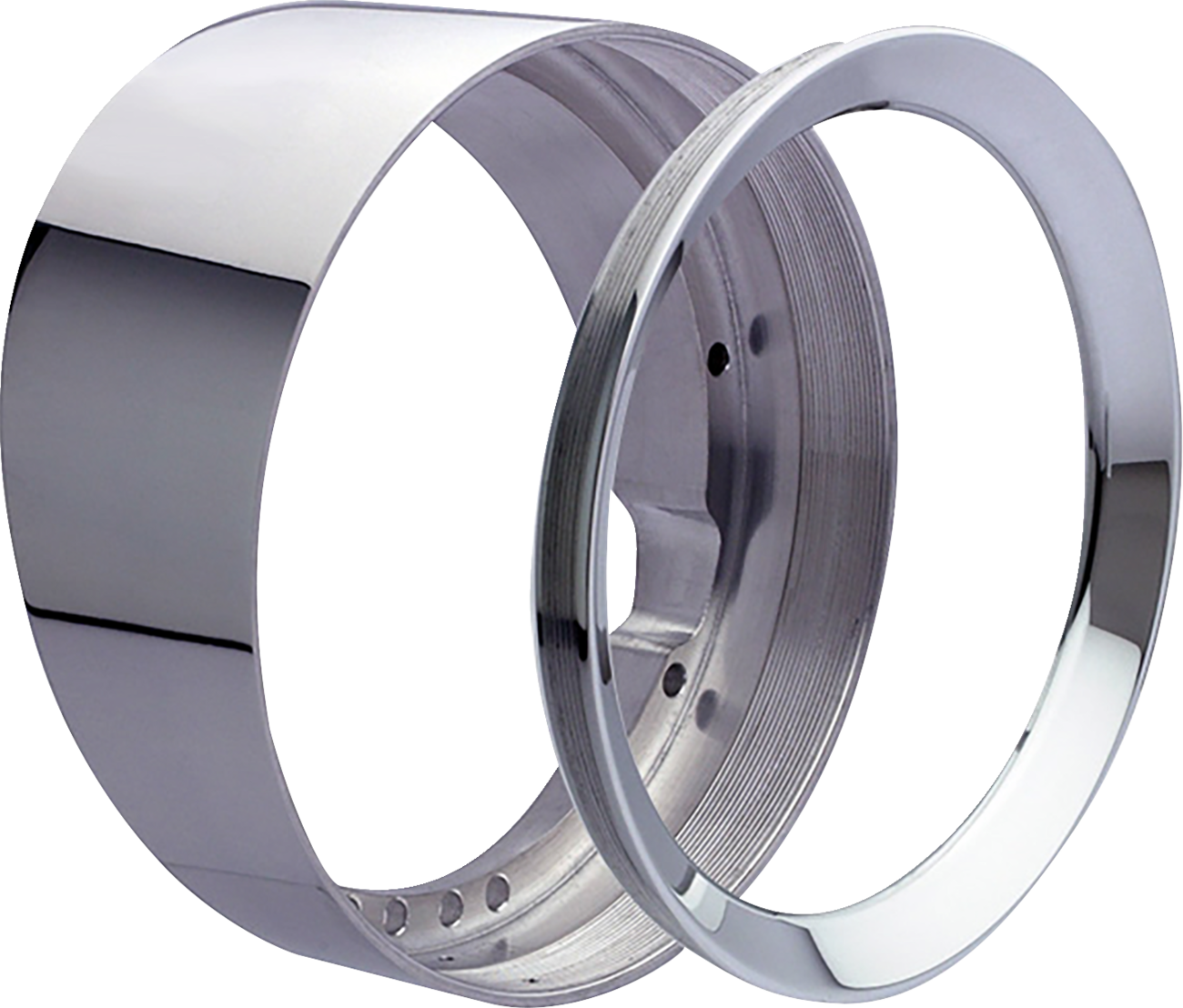 HEADWINDS Headlight Bezel - 10" - Bradley - Chrome 1-7029CA-10