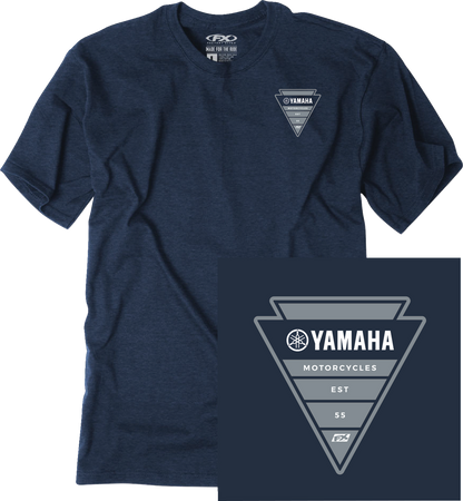 FACTORY EFFEX Yamaha Arrow T-Shirt - Navy - XL 28-87236