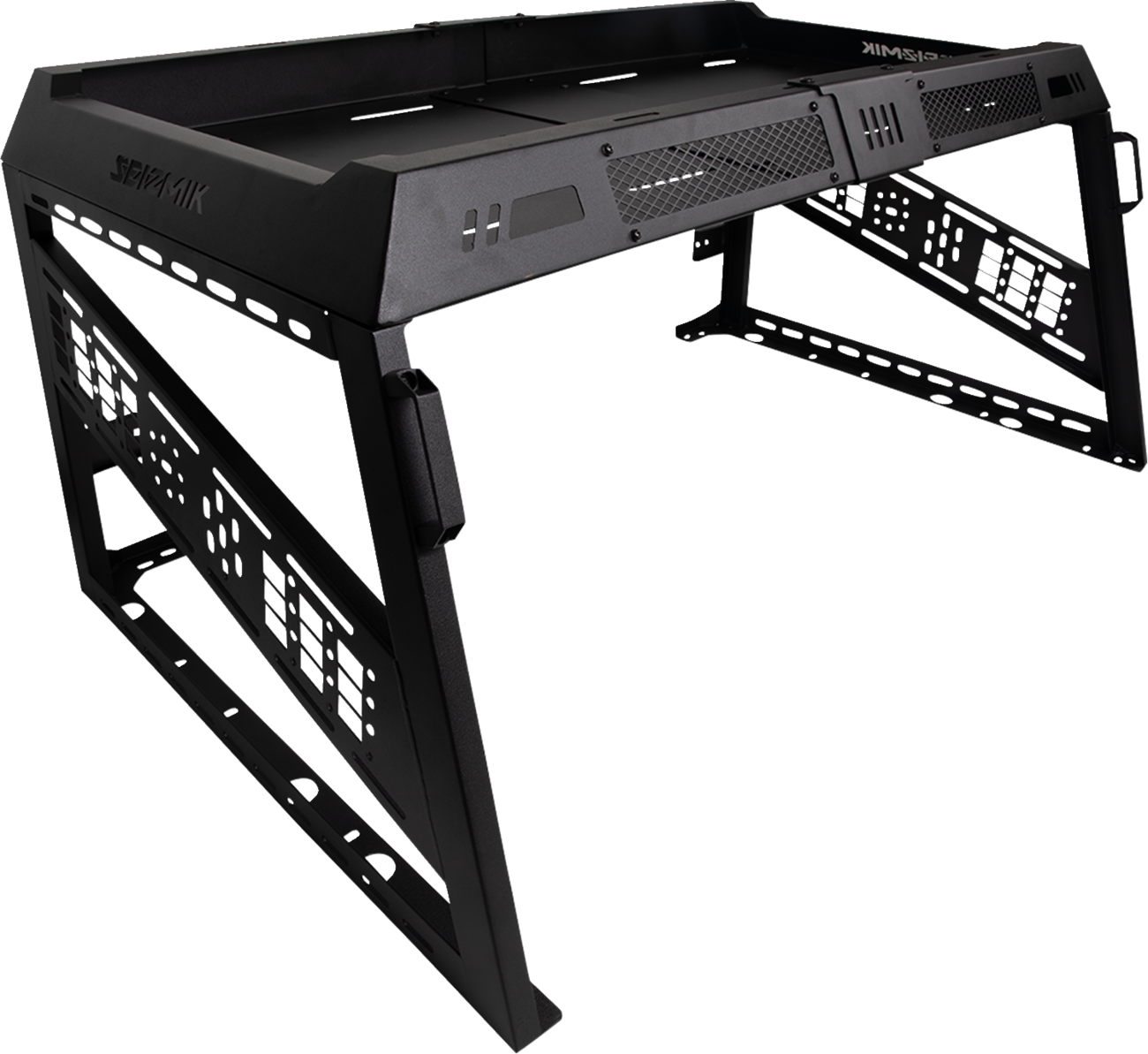 SEIZMIK Bed Rack Kit - Full Height - Black - Cam Am | Defender - Polaris | Ranger 58-08075