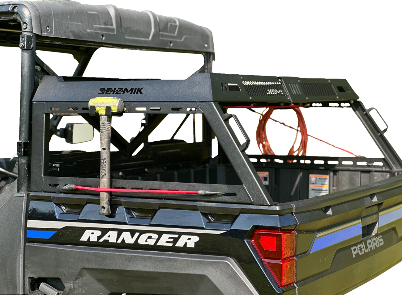SEIZMIK Basket - Bed Rack - Black - Can-Am | Polaris 58-08077