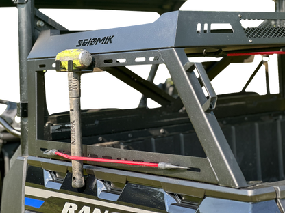 SEIZMIK Basket - Bed Rack - Black - Can-Am | Polaris 58-08077