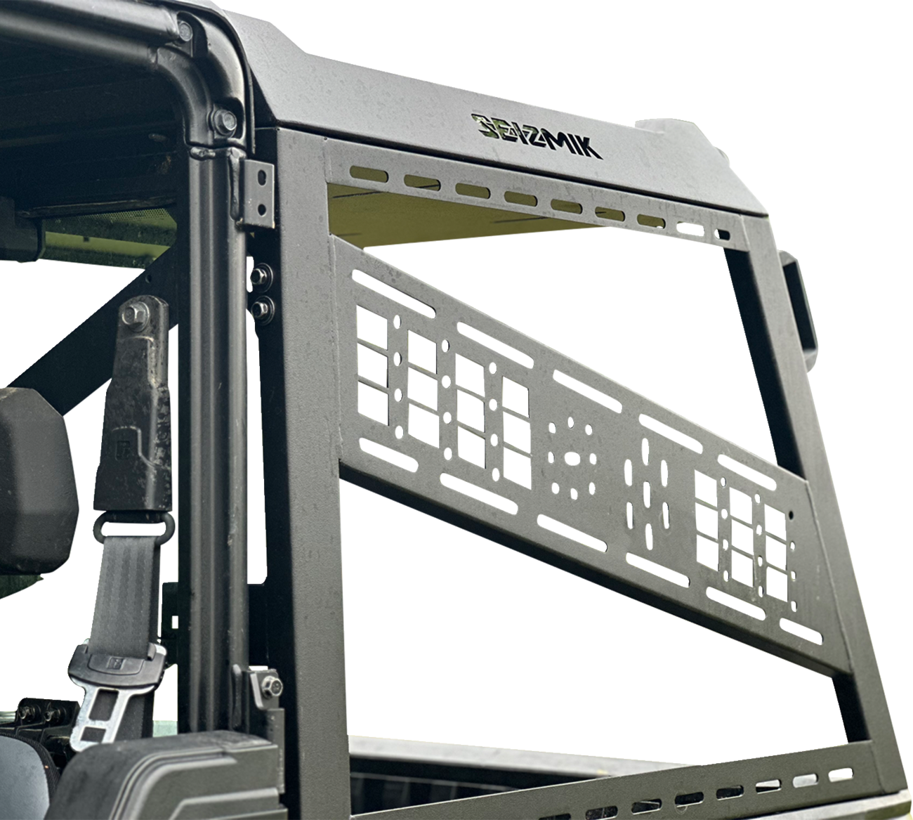 SEIZMIK Bed Rack Kit - Full Height - Black - Cam Am | Defender - Polaris | Ranger 58-08075