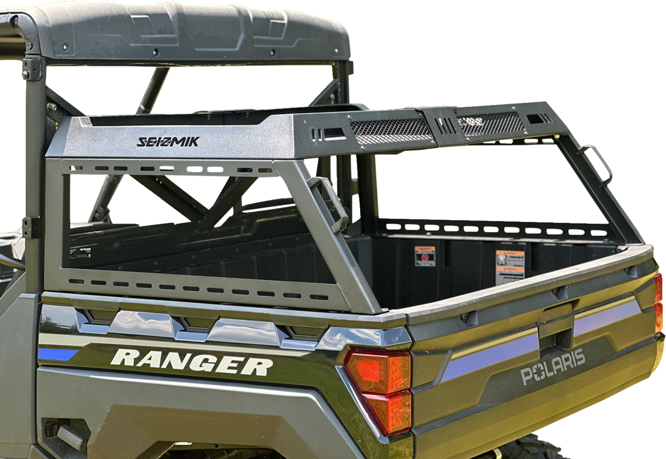 SEIZMIK Bed Rack Kit - Half Height - Black - Can Am | Defender - Polaris | Ranger 58-08076