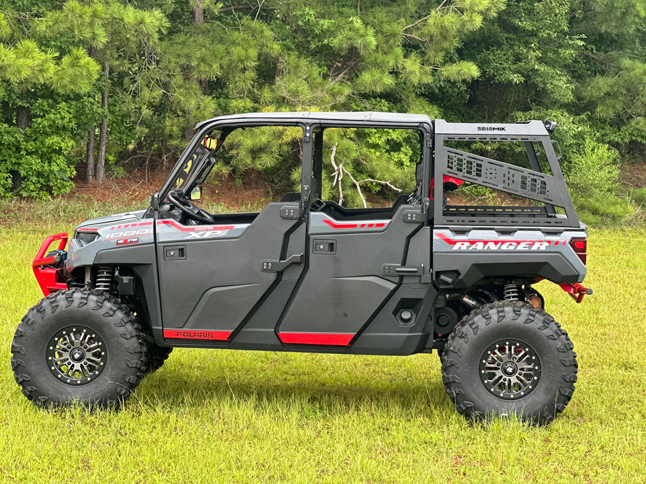 SEIZMIK Bed Rack Kit - Full Height - Black - Cam Am | Defender - Polaris | Ranger 58-08075