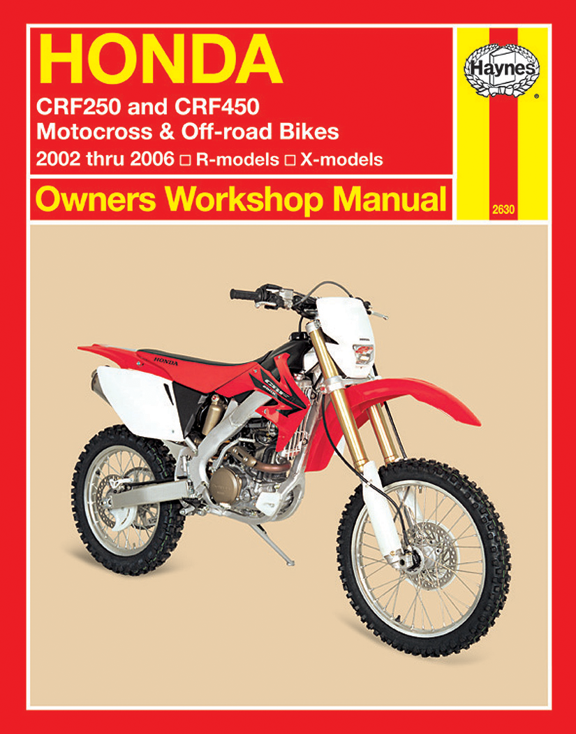 HAYNES Manual - Honda - CRF250/450 M2630