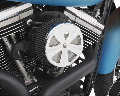 VANCE & HINES Air Cleaner Cover - Chrome 71017