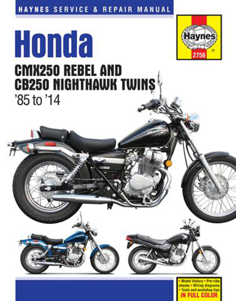 HAYNES Manual - Honda - CMX250 / CB250 '85-'16 M2756