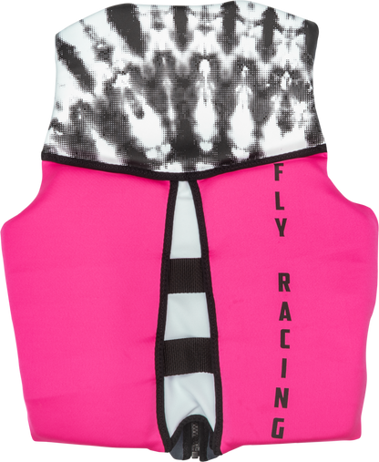 Wmn's Neoprene Flotation Vest Neon Pink/White/Black Xs