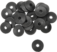 FAST-TRAC Backer Plates - Black - Round - 24 Pack 208RX-24