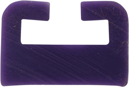 GARLAND Neon Purple Replacement Slide - UHMW - Profile 10 - Length 64.00" - Arctic Cat 10-6400-0-01-08
