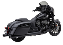 4" Nh Dual Cut Slip Ons Black Indian Gen 1 Bag