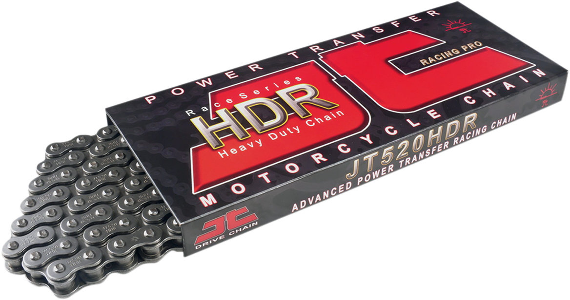 JT CHAINS 520 HDS - Ultimate Competition Chain - Steel - 108 Links JTC520HDS108SL
