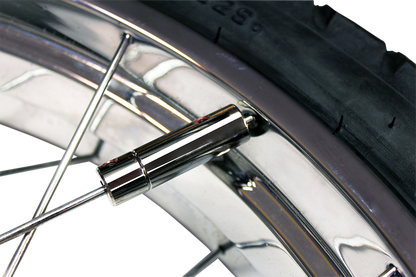 NO-MAR Wheel Weights - 1/2 oz - Chrome - 10 Pack WT-SPK10CH-50