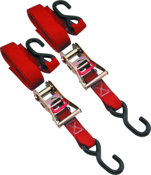 BikeMaster Tiedown 1-1/2 Ratchet - Red
