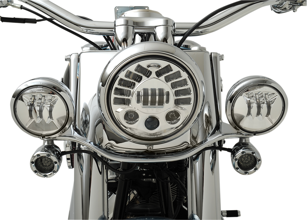 J.W. SPEAKER 4-1/2" LED Fog Lights - Chrome 0551593
