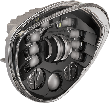 J.W. SPEAKER Headlight - Adaptive 2 - LED - 7" Black - Victory 0555151